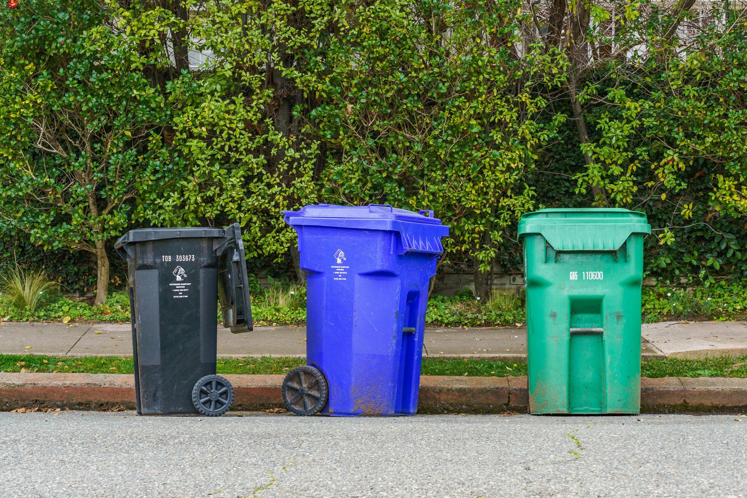 Recycling and waste collection bins